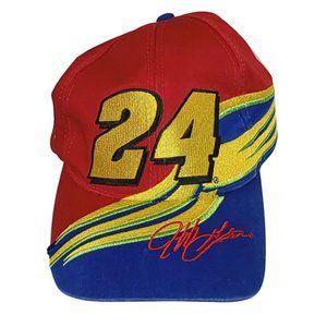 Vintage Jeff Gordon No. 24 DuPont NASCAR Chase Snapback Hat